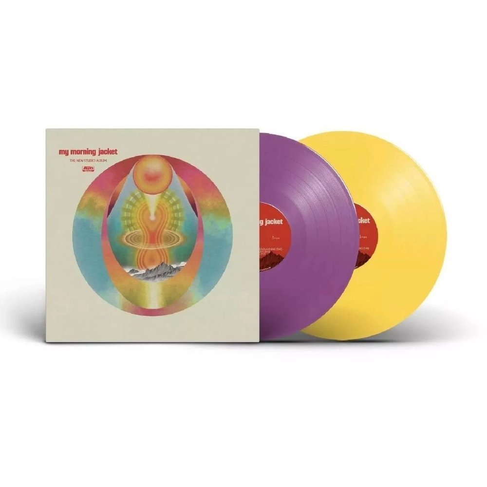 My Morning Jacket: The New Studio Album Limited Edition Yellow & Violet 2 LP NEW